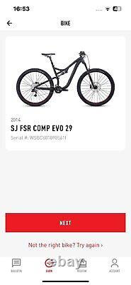 Specialized Stumpjumper Evo Comp FSR 29 Frame Set Extra Large XL Black 2014