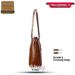 Women's Handmade Luxury Tote Vintage Style Brown Leather Travelling Bag
