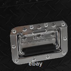 Boîte à outils en aluminium verrouillable durable pour fourgonnettes de rangement sous la remorque avec poignées