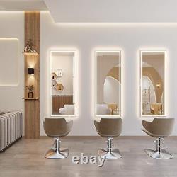 Grand miroir pleine longueur avec lumières 140x50cm LED Miroir plein corps sur pied gratuit