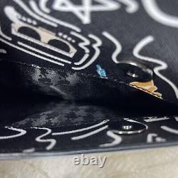 KARL LAGERFELD Sac à bandoulière en toile avec logo Graffiti Black Adele Paris