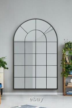Le miroir fenêtre en arc noir extra large Arcus Nouveau 75 x 47 190 x 120cm