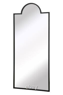 Miroir Large Noir Contemporain MirrorOutlet Inclinable et Mural 67 x 29 170x75cm