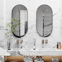 Miroir mural classique de grande taille rond/ovale/voûté/rectangulaire de style minimaliste