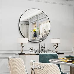 Miroir mural classique de grande taille rond/ovale/voûté/rectangulaire de style minimaliste
