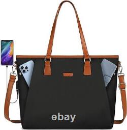 Sac pour ordinateur portable pour femmes 15,6 pouces avec port USB Sac d'enseignant Dakuly Grand sac fourre-tout NEUF