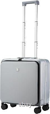 Valise cabine à main Hanke en aluminium à coque rigide de taille moyenne et grande pour voyage au Royaume-Uni